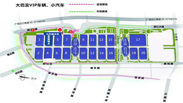 深圳國際智能裝備產(chǎn)(chan) 業(yè)(ye) 博覽會(huì)(hui) 小汽車交通指南